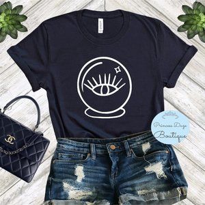 Boho Globe Graphic Tee Shirt
